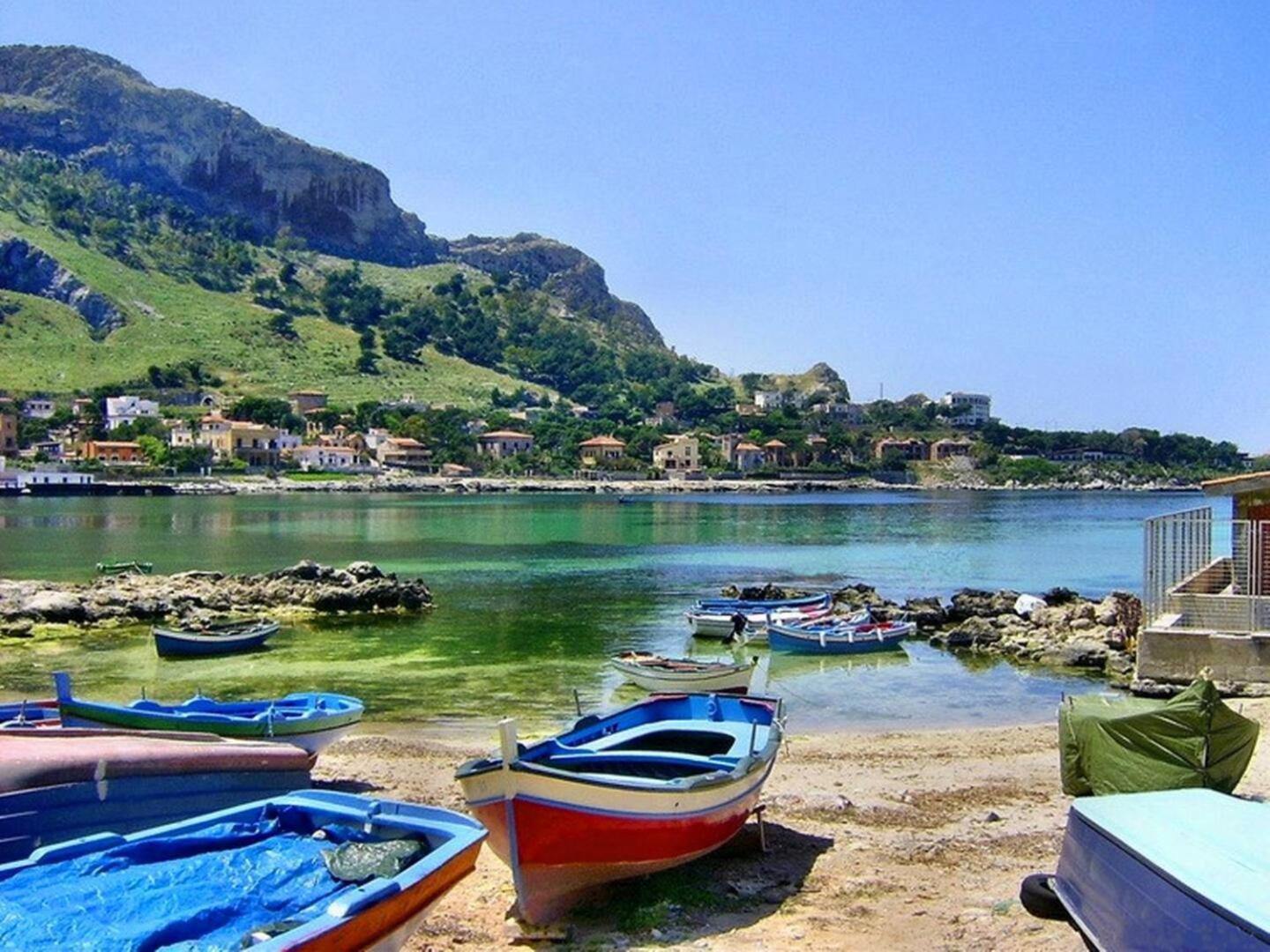 شقة - Palermo - Sferracavallo Sul Mare المظهر الخارجي الصورة